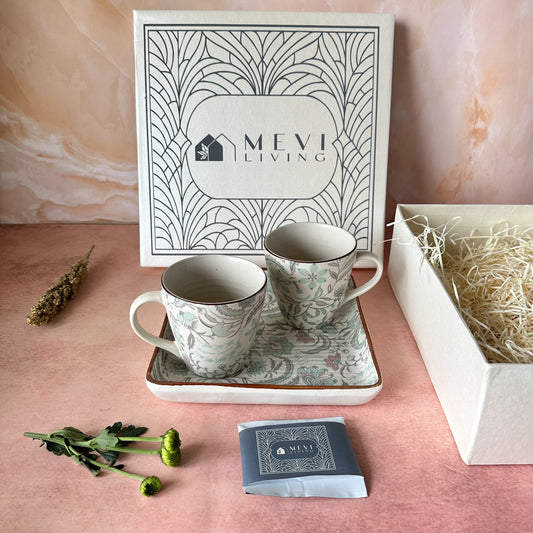 Windsor Bloom Morning Bliss Mug & Platter Gift Set