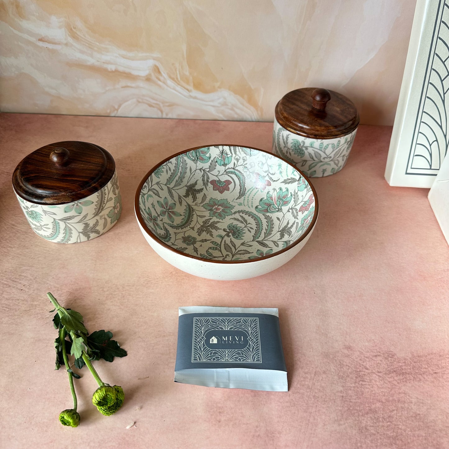 Windsor Bloom Jars & Magestic Bowl Gift Set