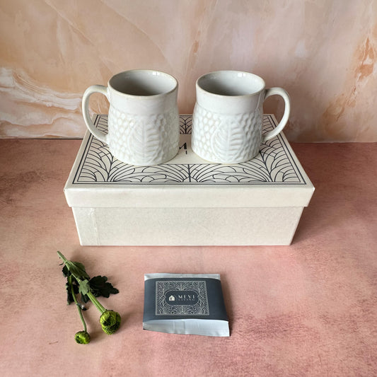 Purezza Foliage Mug Gift Set