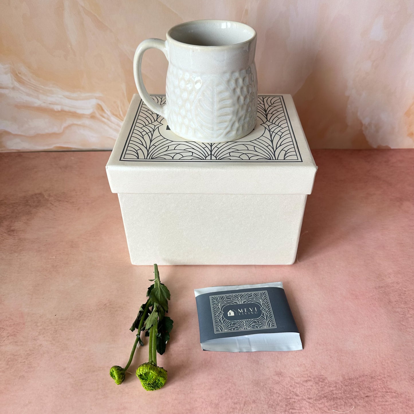 Purezza Foliage Mug Gift Set