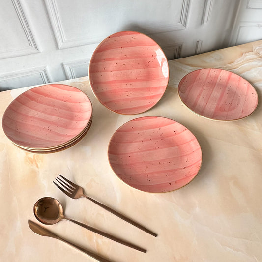 Opal Blush Quarter Plates