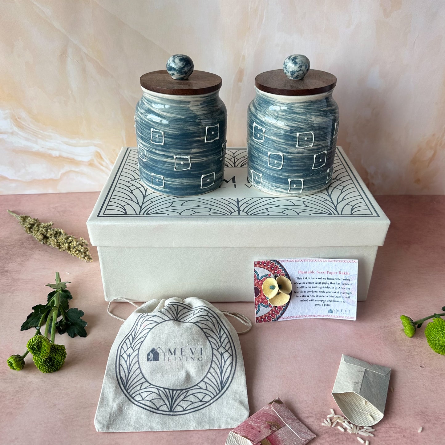 Terra Quad Jars Gift Set