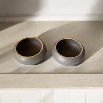 Grisaille Soup Bowls