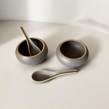 Grisaille Soup Bowls