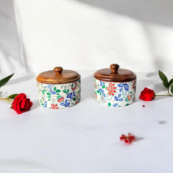 Heritage Floral Jars Set