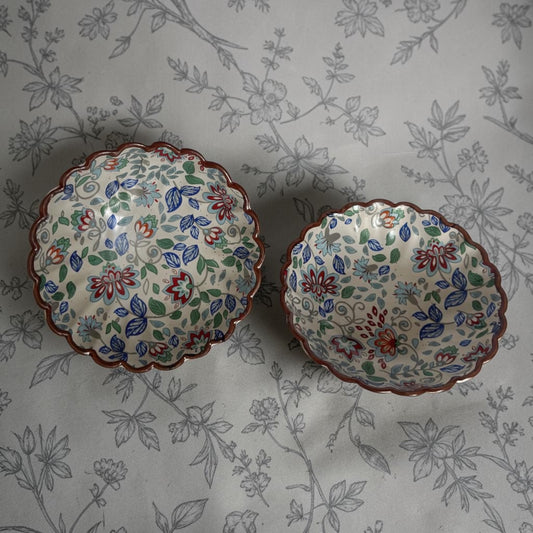 Heritage Floral Swell Bowl