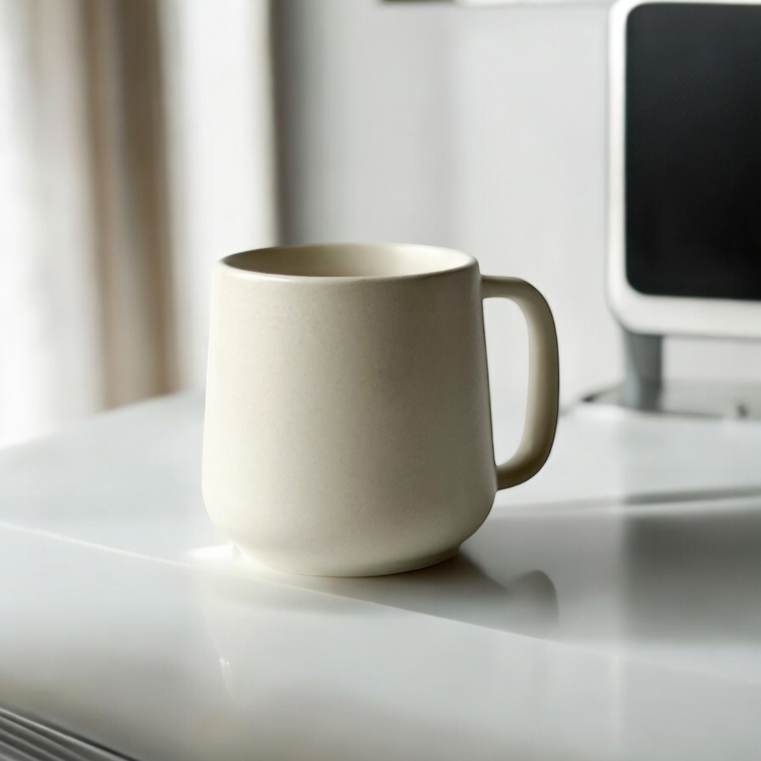 Whimsey Warmer Mug - Ivory