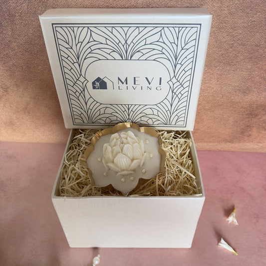 Divine Lotus Urli Scented Candle