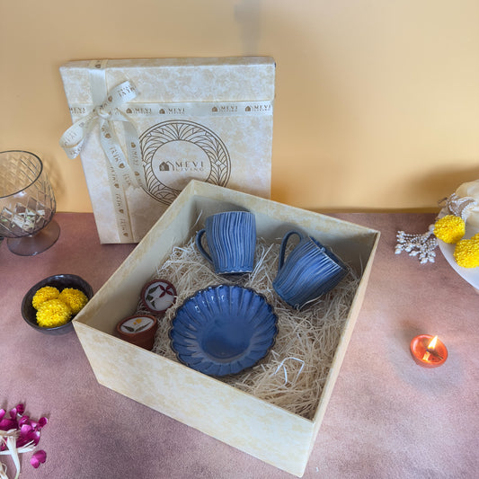 Moonwave Swell Bowl & Mugs Gift Set