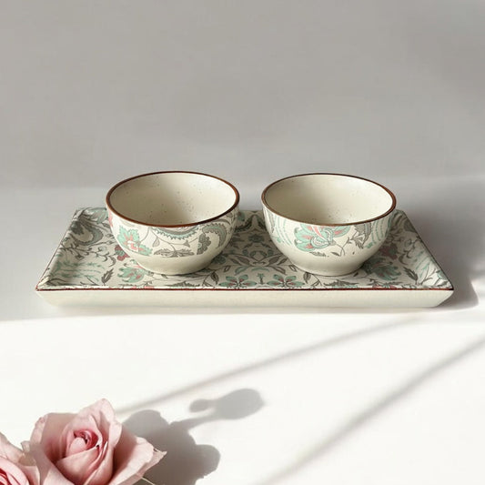 Windsor Bloom Crescent Bowl Set