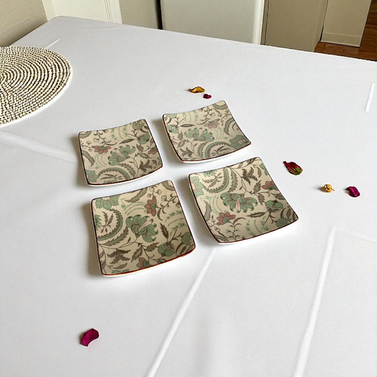 Windsor Bloom Soiree Quadrille Plates