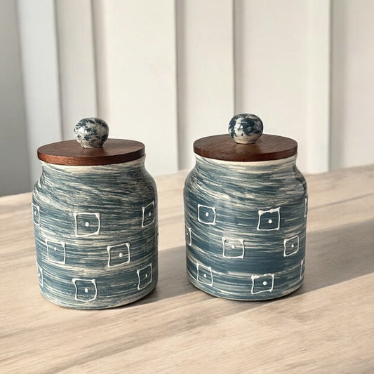 Terra Quad Jars Set