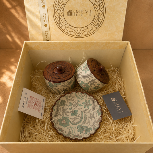 Windsor Bloom Swell Bowl & Jars Gift Set