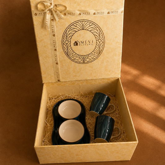 Elm Platter & Pour Gift Set