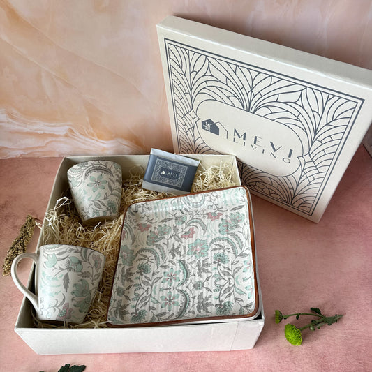 Windsor Bloom Morning Bliss Mug & Platter Gift Set
