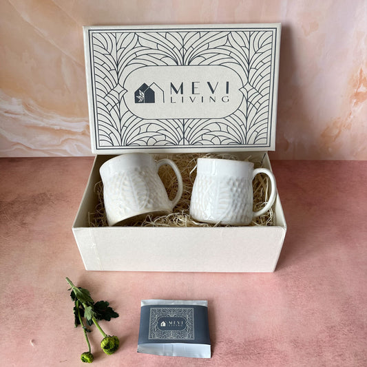 Purezza Foliage Mug Gift Set