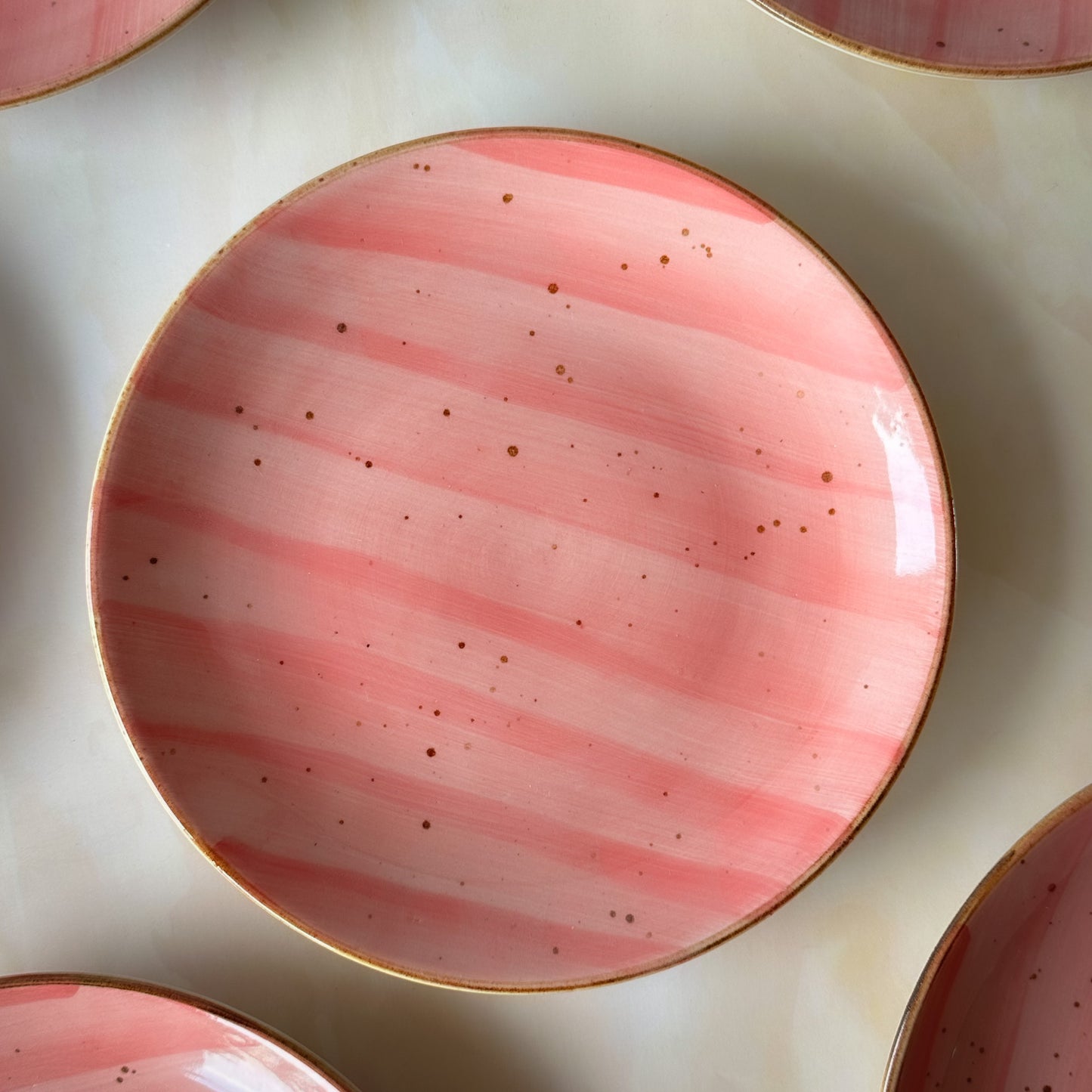 Opal Blush Quarter Plates