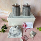 Imperial Leaf Jars gift set - Black