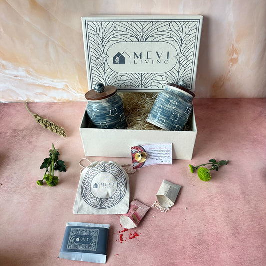 Terra Quad Jars Gift Set