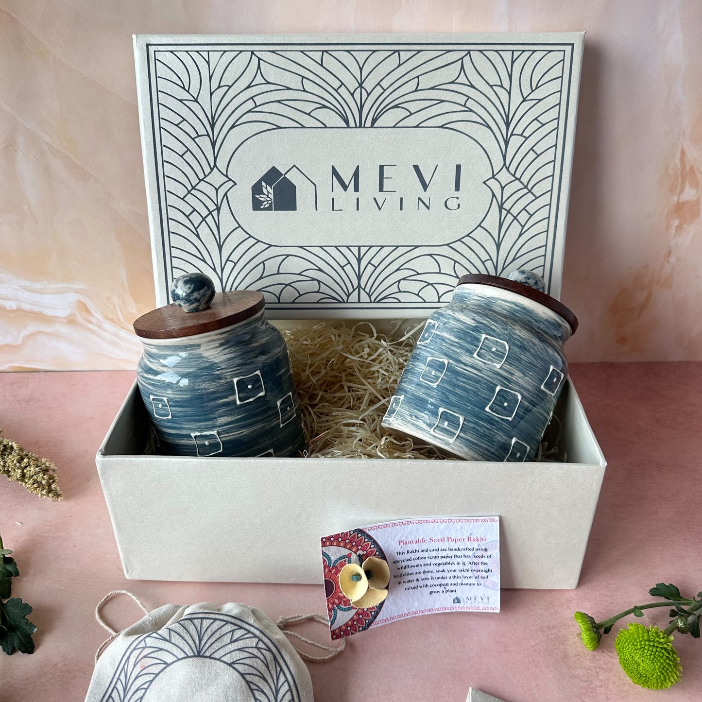 Terra Quad Jars Gift Set
