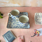 Azure Garden Mug & Square Platter