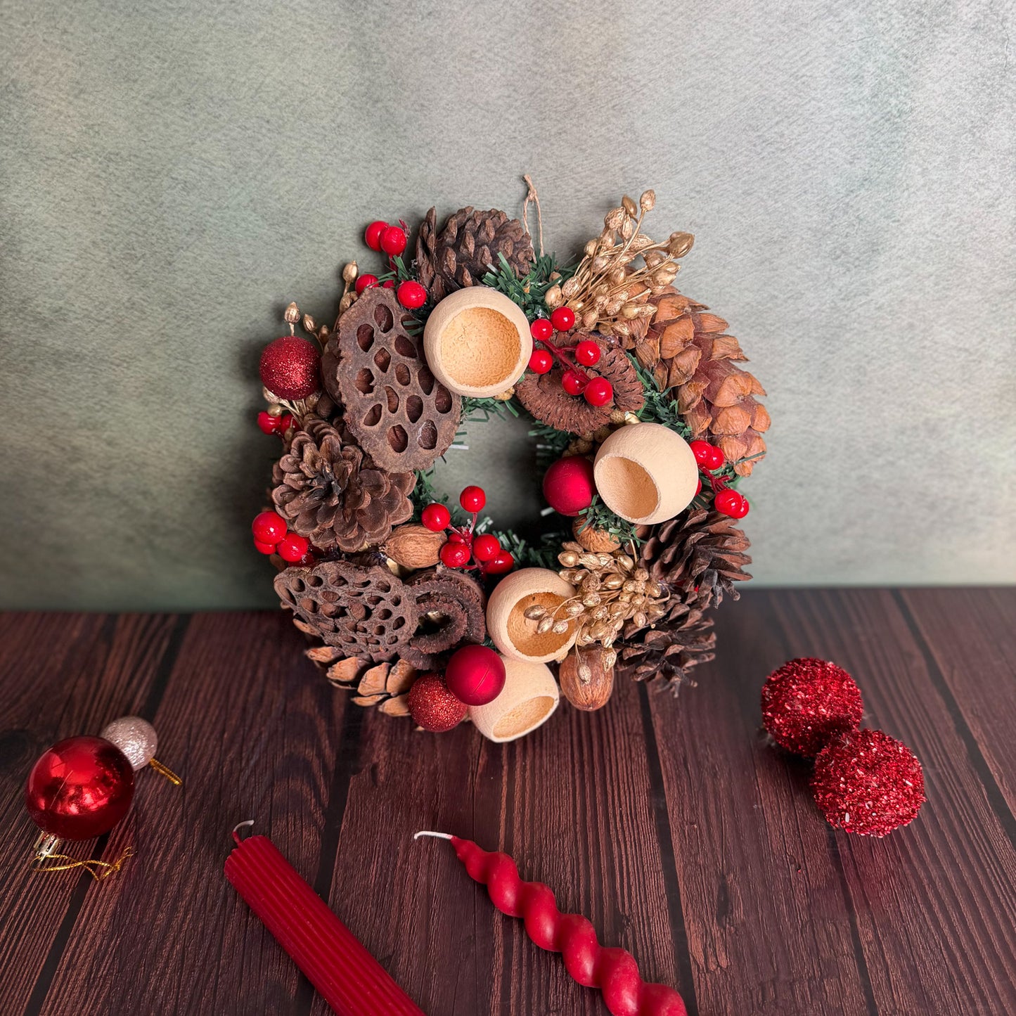 Christmas Wreath Gift Box