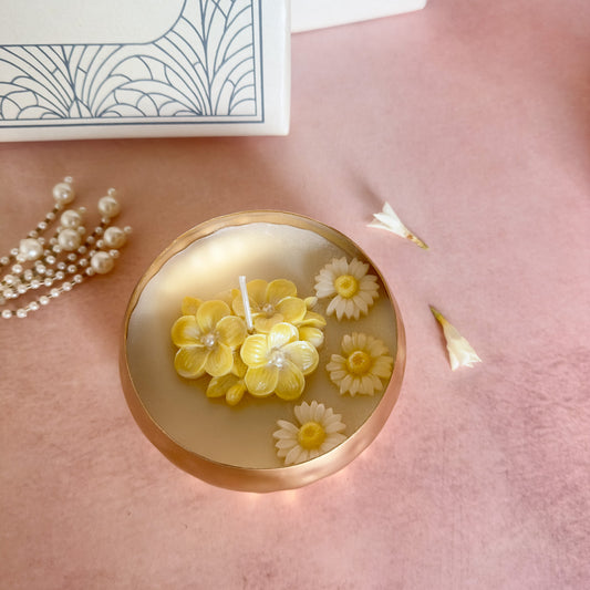 Petal Glow Urli Scented Candle