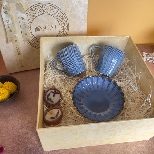 Moonwave Swell Bowl & Mugs Gift Set