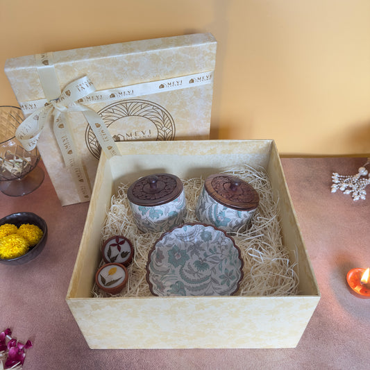 Windsor Bloom Swell Bowl & Jars Gift Set