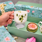 A Garden Affair Cups & Candle Urli Set – Ivy