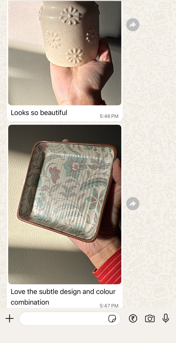 Customer WhatsApp review