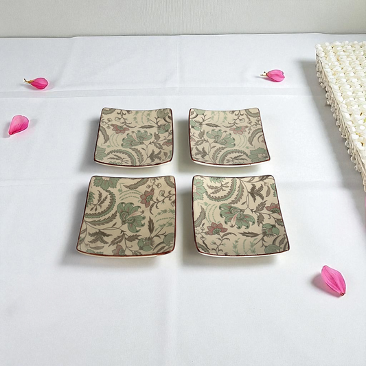 Windsor Bloom Soiree Quadrille Plates
