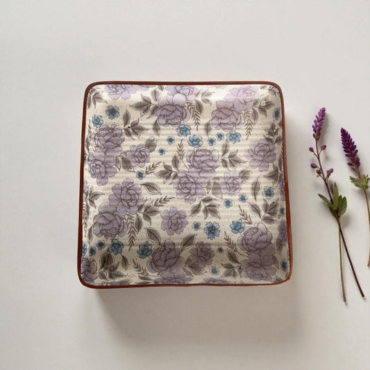 Rosevale Platter - Lilac