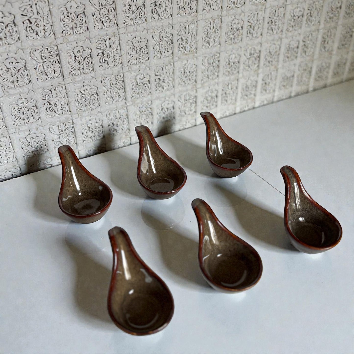 Soiree Spoons - Brown