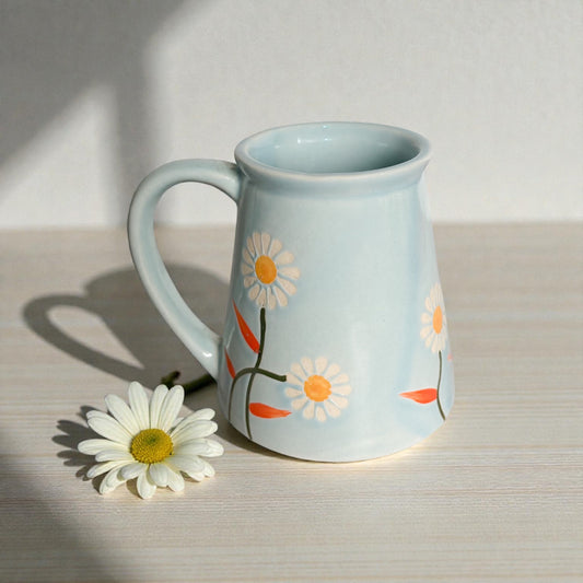 Daisy Dew Mug - Blue