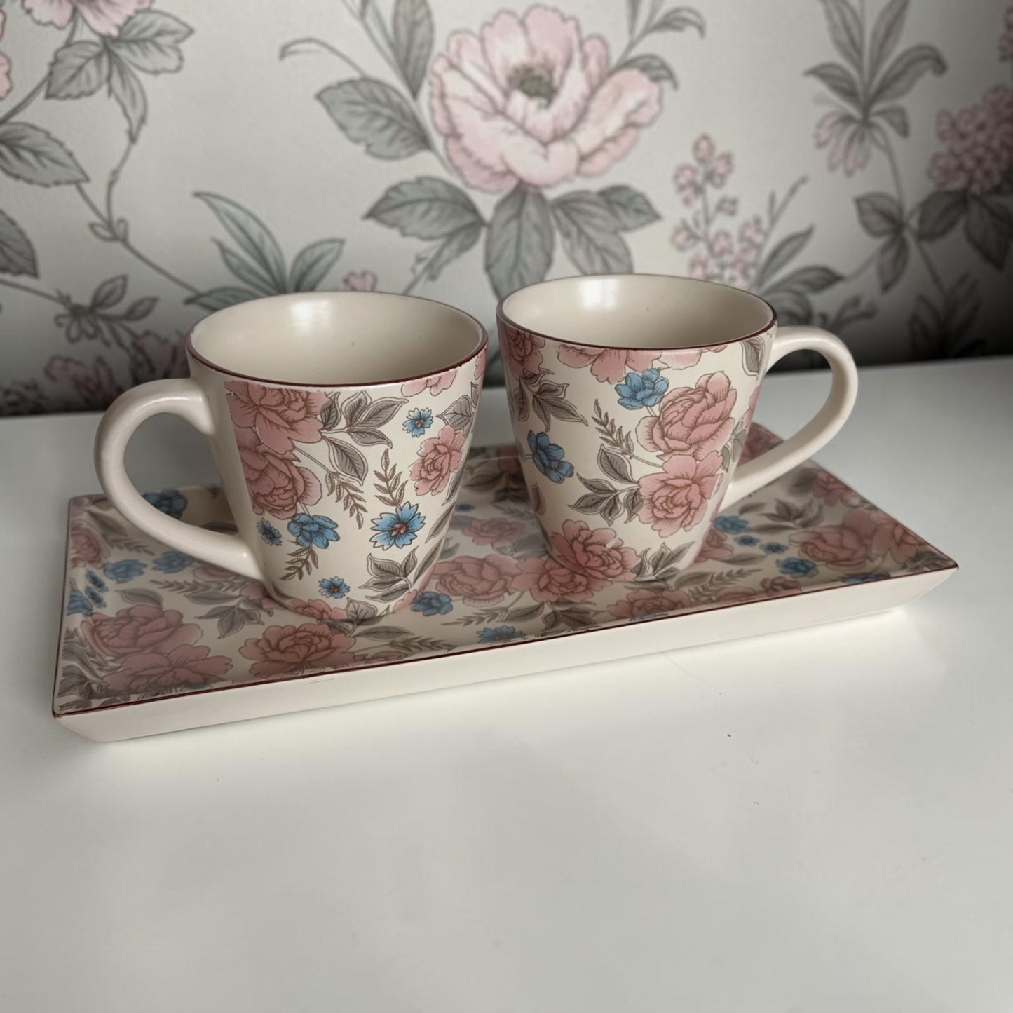 Rosevale Morning Bliss Mug & Horizon Platter Set