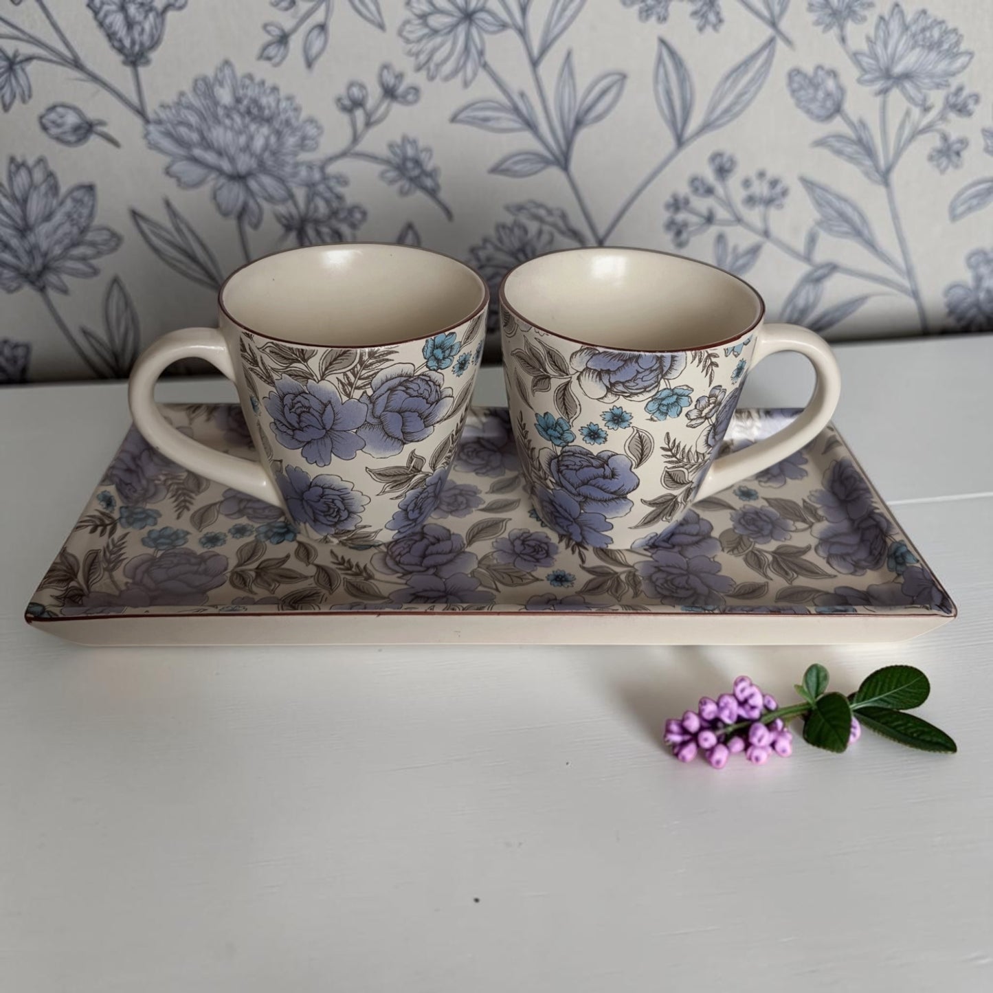 Rosevale Morning Bliss & Horizon Platter Set
