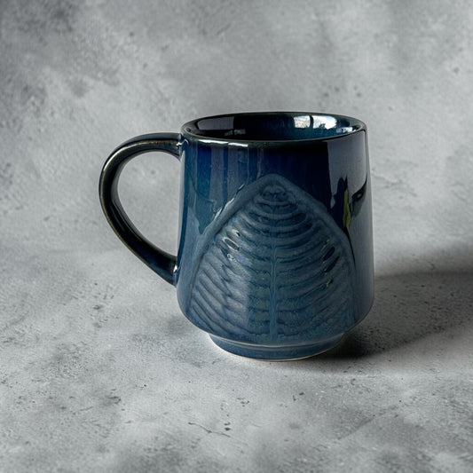 Terra Foliage Mug  - Blue