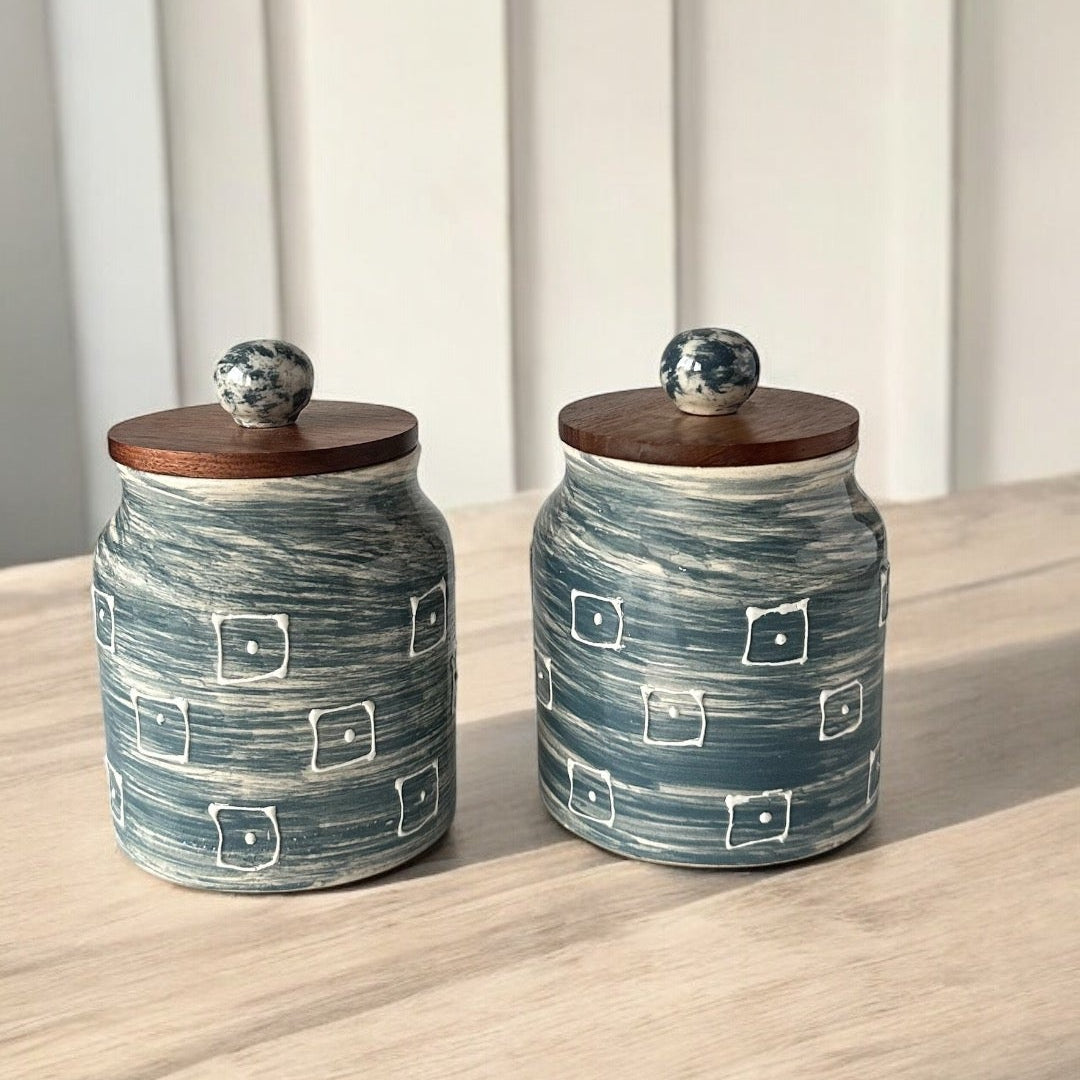 Terra Quad Jars Set