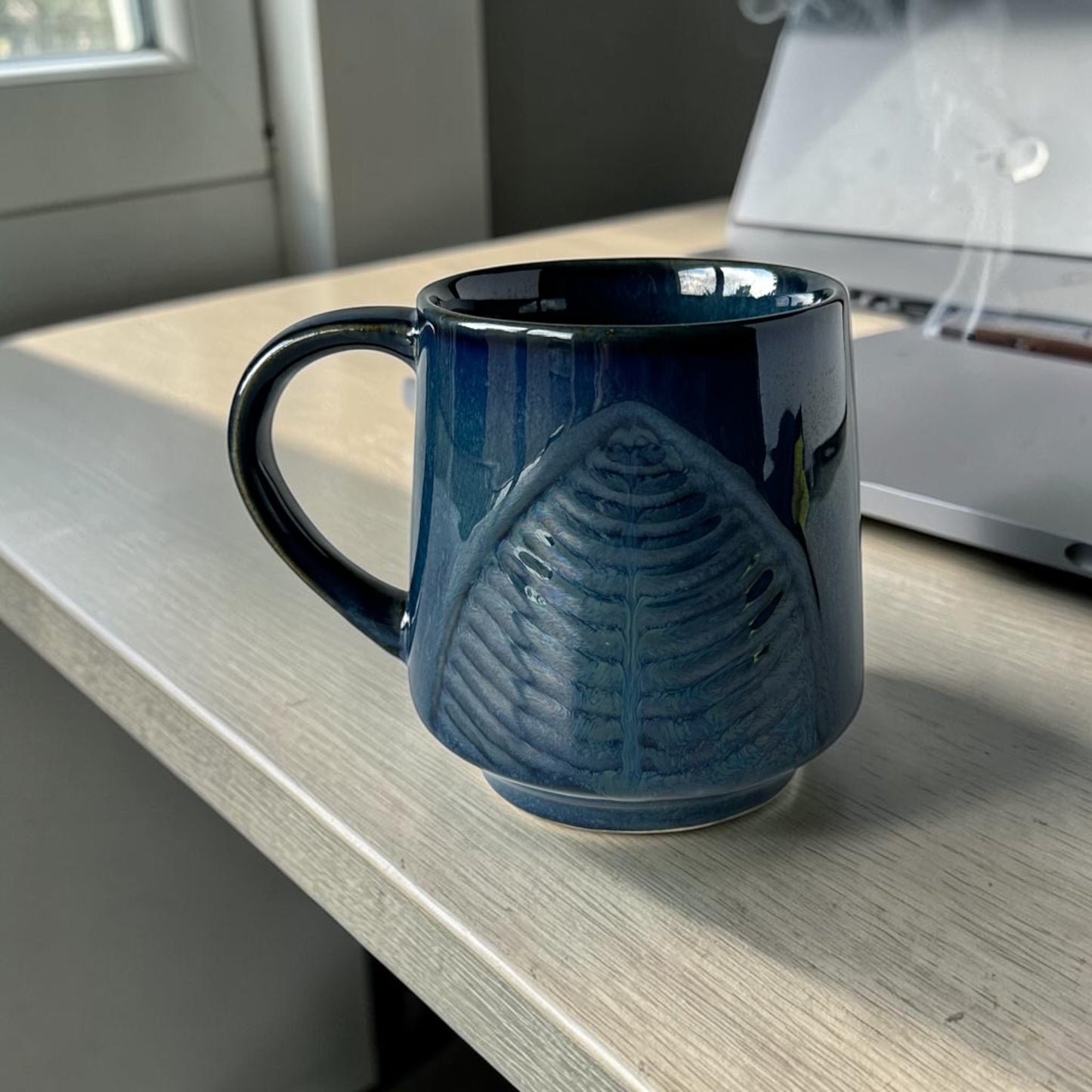 Terra Foliage Mug  - Blue