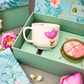 A Garden Affair Cups & Urli Gift Set – Tulip
