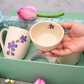 A Garden Affair Mugs & Mini Bowl Gift Set – Violet