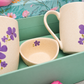 A Garden Affair Mugs & Mini Bowl Gift Set – Violet
