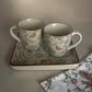 Windsor Bloom Morning Bliss Mugs & Platter Set