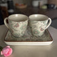 Windsor Bloom Morning Bliss Mugs & Platter Set