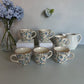 Whispering Blooms Tea Cups