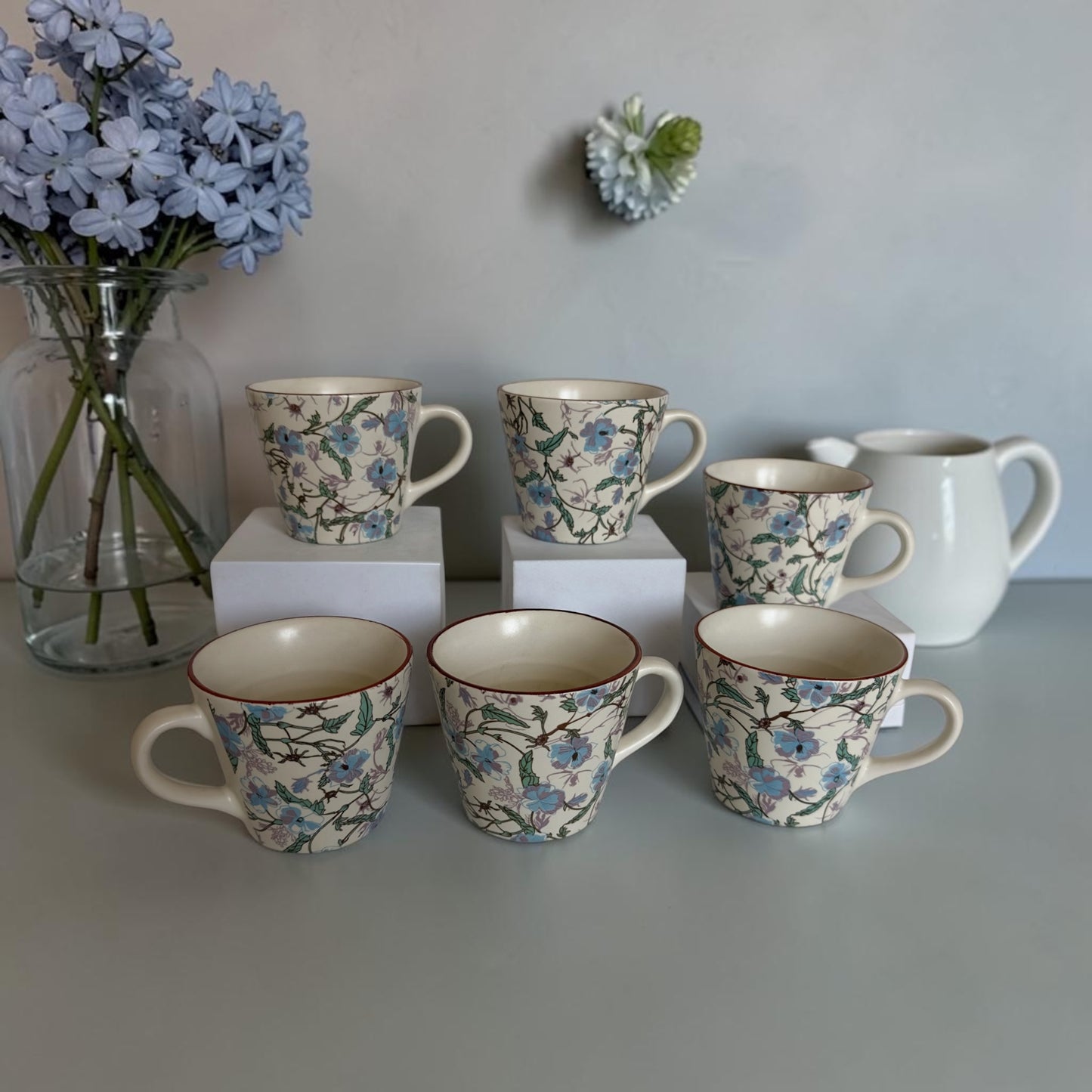 Whispering Blooms Tea Cups